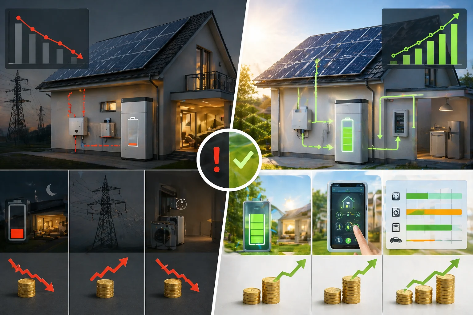 ¿Por qué su sistema de almacenamiento de energía residencial no le ahorra dinero (y cómo solucionarlo)?