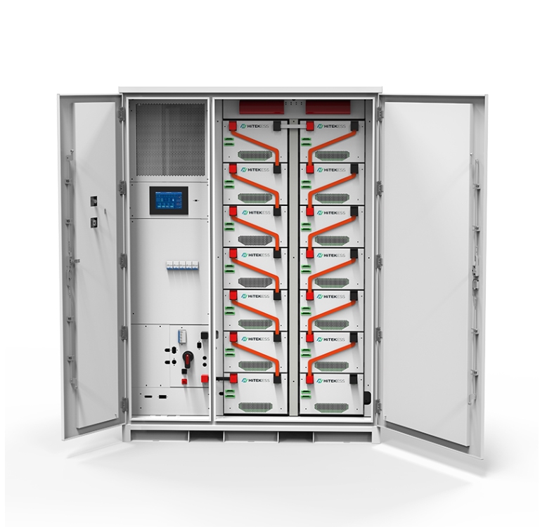 Sistema de gabinete exterior de refrigeración por aire HITEKESS de 50 kW, 100 kW y 200 kWh